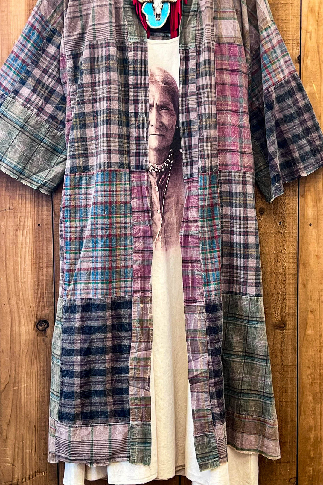 Fields of Dreams Patchwork Duster Jacket