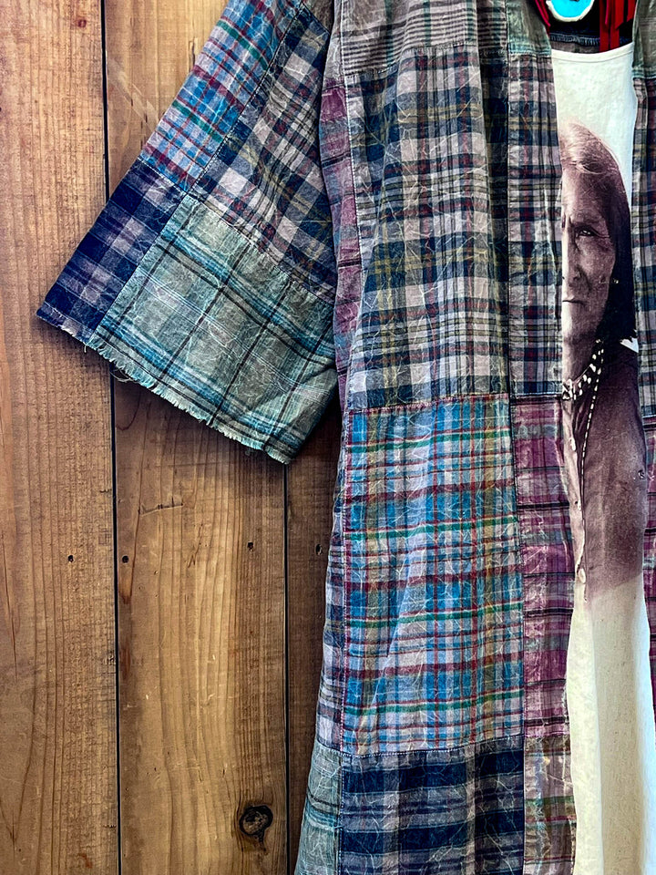 Fields of Dreams Patchwork Duster Jacket