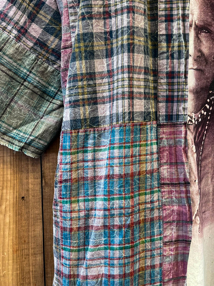 Fields of Dreams Patchwork Duster Jacket
