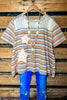 A WONDERFUL SURPRISE STAR PATCH TOP IN BEIGE & YELLOW