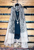 CHARM YOUR WAY SHABBY VEST LEOPARD AND LEOPARD PRINT