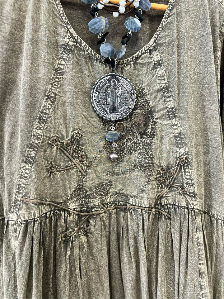 Quiet Meadow Dress Moss Green