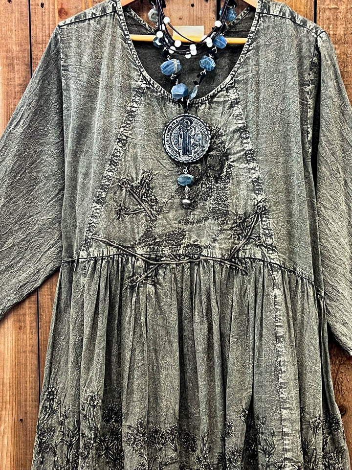 Quiet Meadow Dress Moss Green