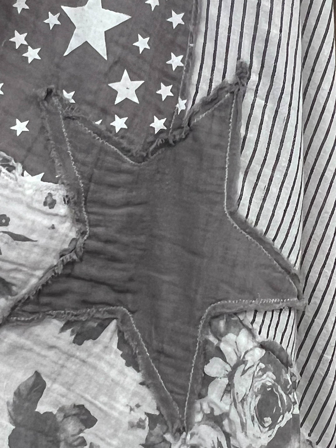 Stars and Stripes Forever Jacket - 100% Cotton - Gray