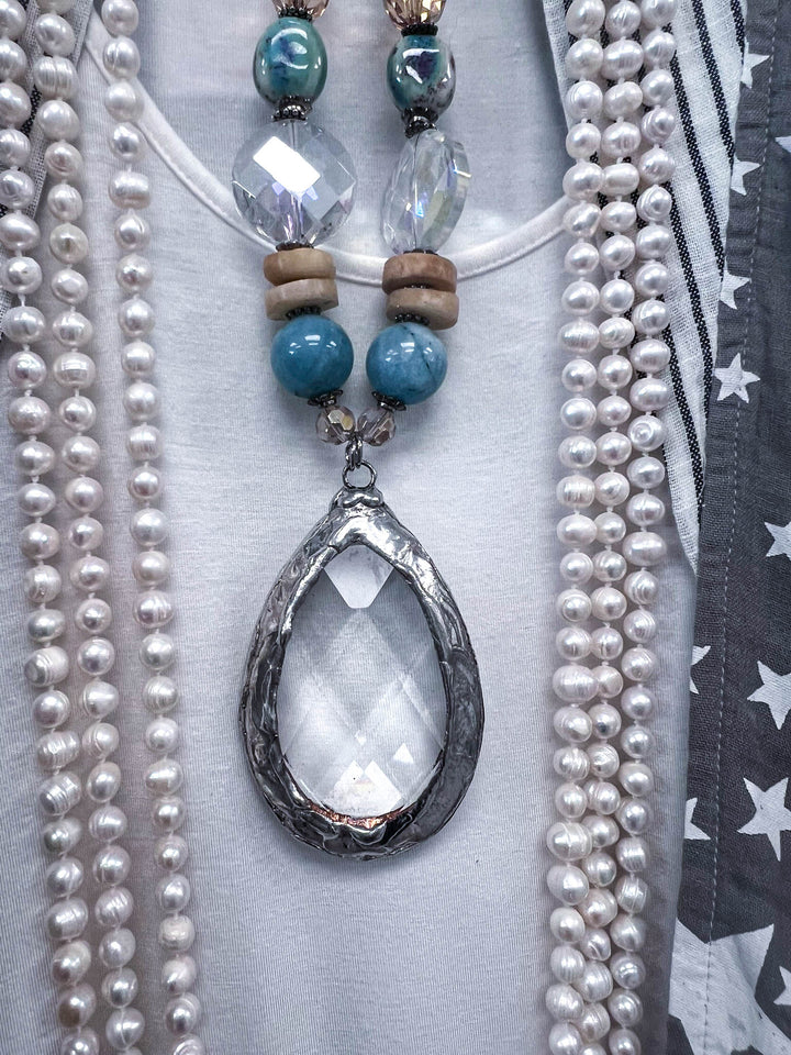 She Talks To Angels Boho-Vintage Necklace