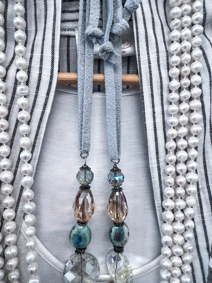 She Talks To Angels Boho-Vintage Necklace
