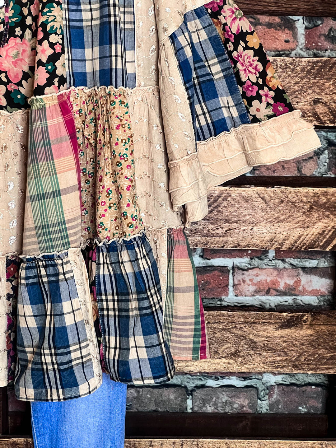 Most Loved Patchwork Multi-Color Tunic