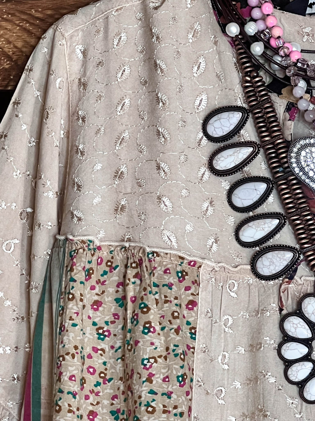 Most Loved Patchwork Multi-Color Tunic