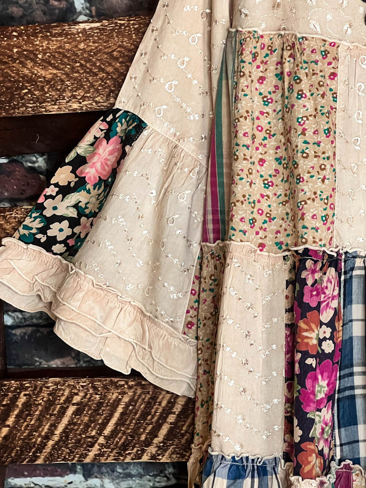 Most Loved Patchwork Multi-Color Tunic