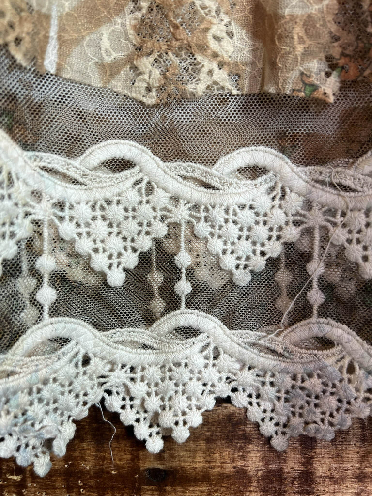 You are so Beautiful Olive & Taupe Lace Tunic