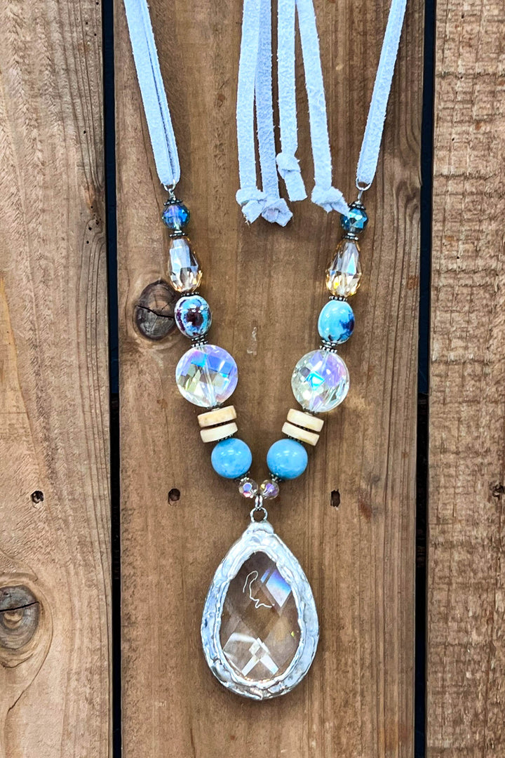 She Talks To Angels Boho-Vintage Necklace
