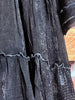 6-14 SIZE - BOHO BLACK DRESS-----------SALE