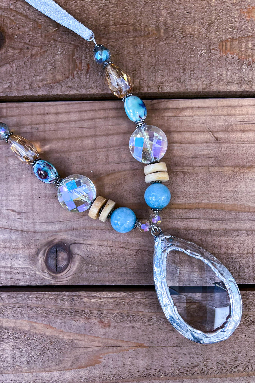 She Talks To Angels Boho-Vintage Necklace