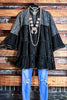 6-14 SIZE - BOHO BLACK DRESS-----------SALE