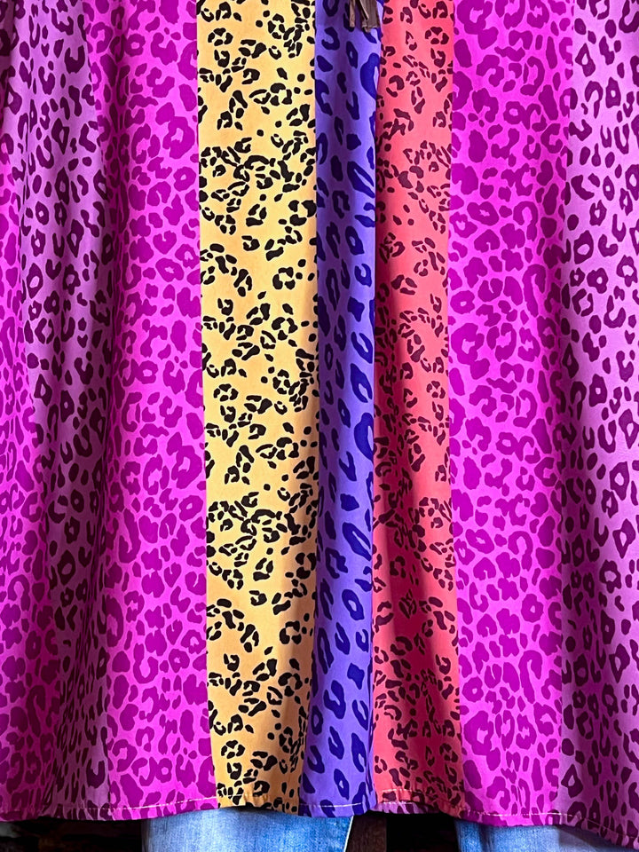 Fight The Feeling Multi-Color Animal Print Tunic