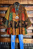 Patchwork Enchantment Beauty Multi-Color Tunic-----Sale
