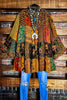 Patchwork Enchantment Beauty Multi-Color Tunic-----Sale