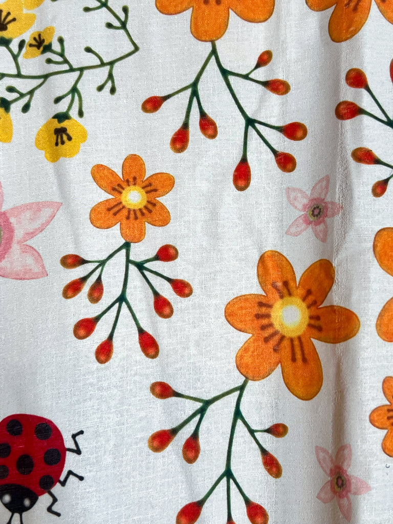 A PIECE OF MY HEART LADYBUG & FLORAL LACE JACKET