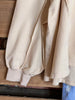 THE ART FOR THE SOUL 100% COTTON COMFY SOFT SWEATSHIRT IN BEIGE OATMEAL