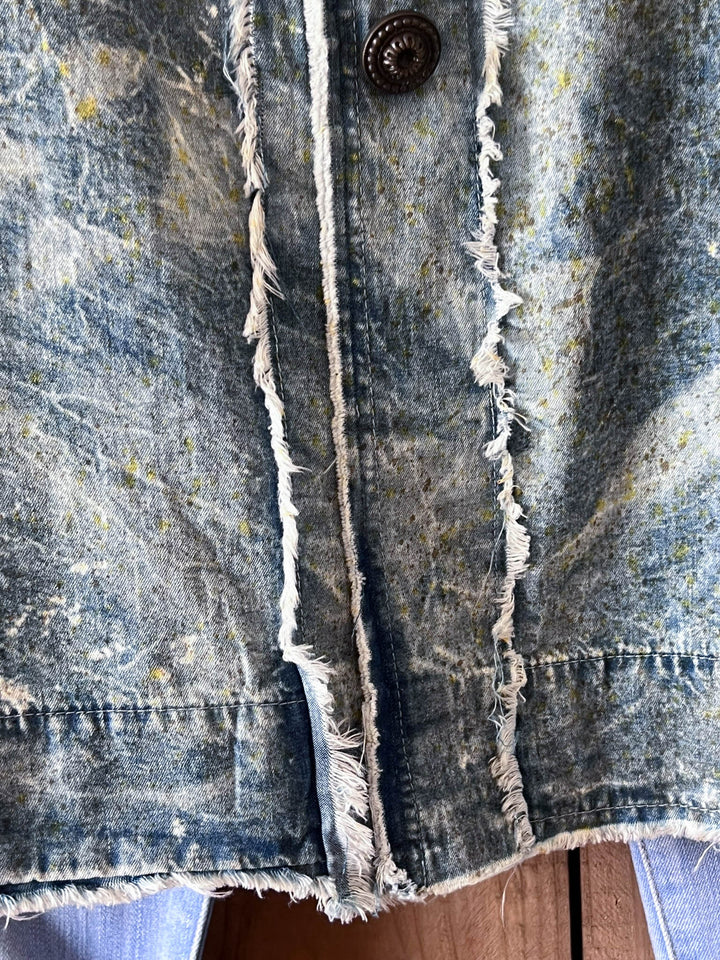 We Are the People Denim Oversized Shirt Jacket - 100% Cotton