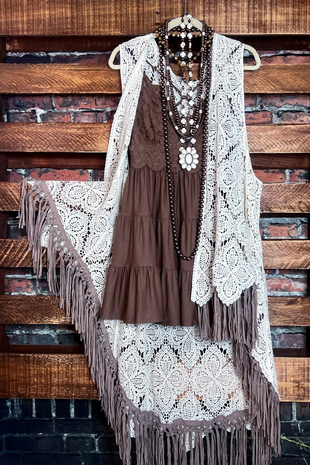 Arrows & Cactus Crochet Vest