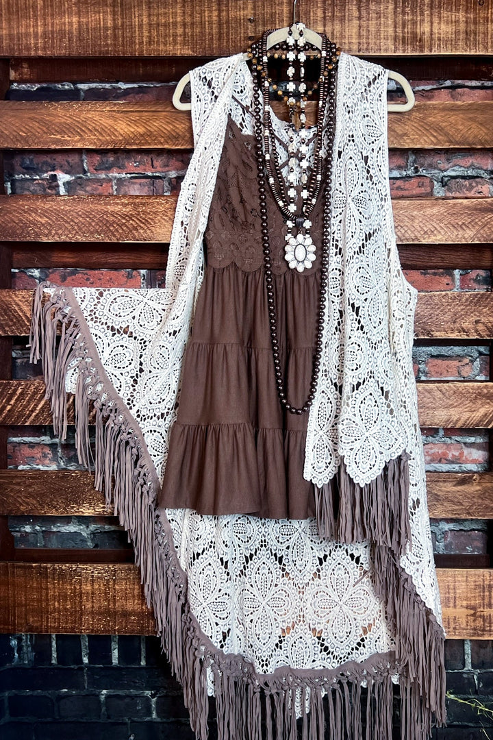 Arrows & Cactus Crochet Vest