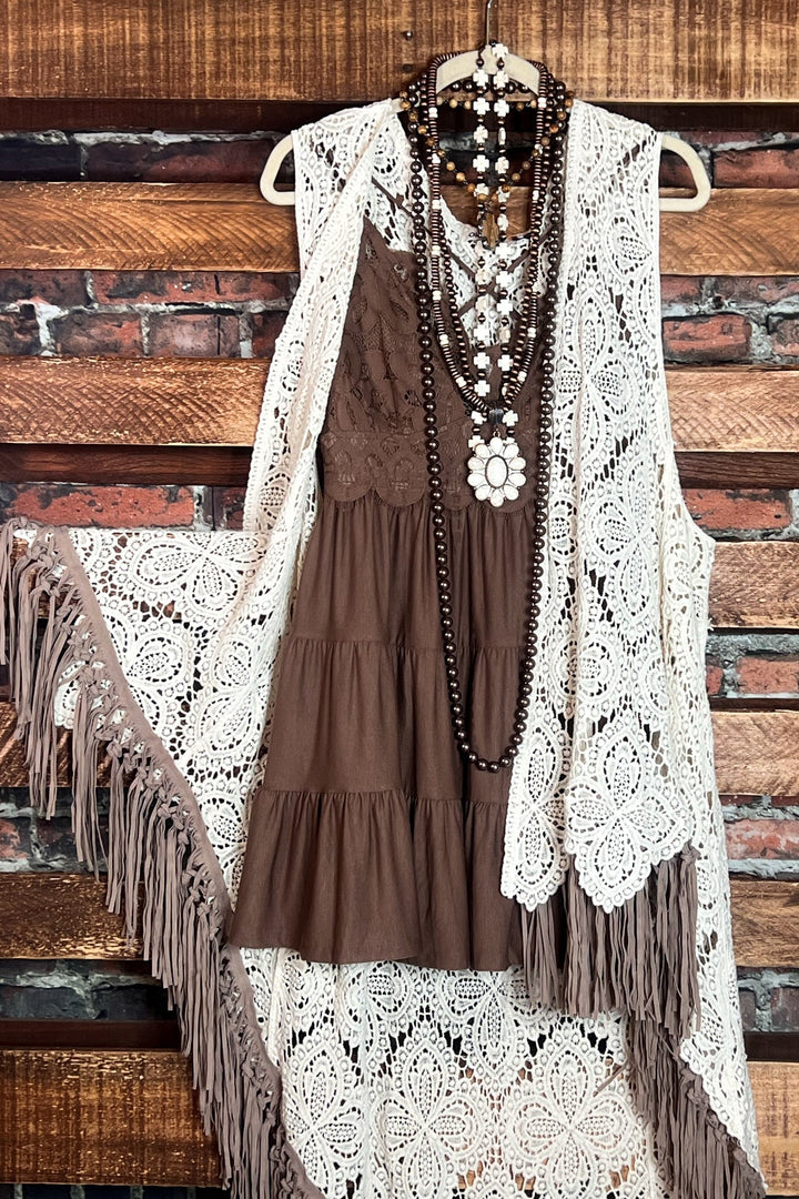 Arrows & Cactus Crochet Vest