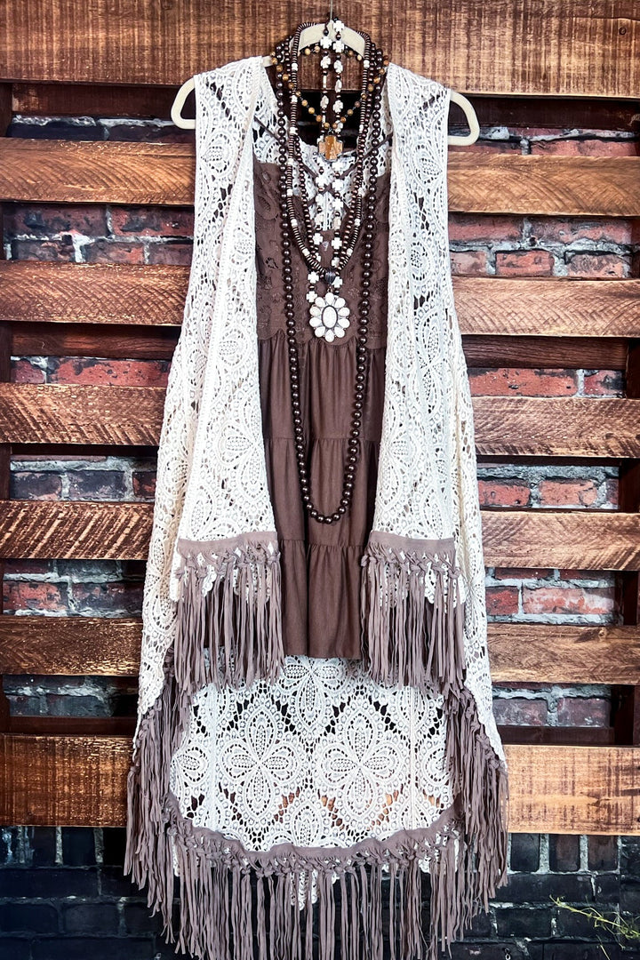 Arrows & Cactus Crochet Vest