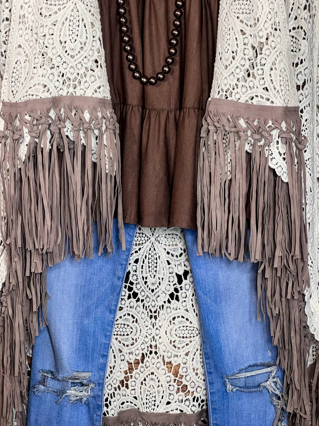 Arrows & Cactus Crochet Vest