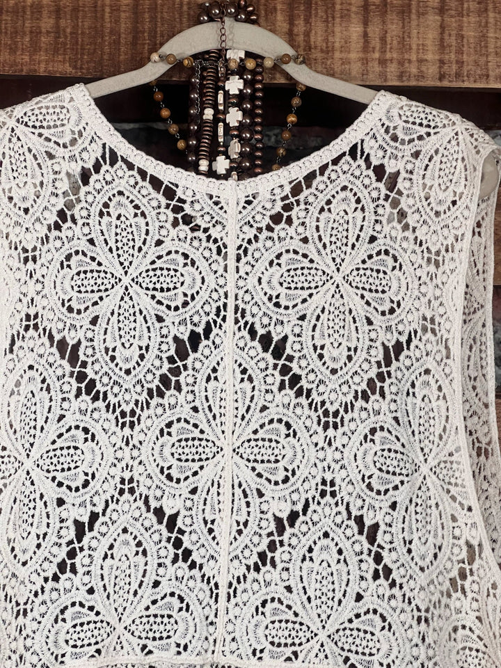 Arrows & Cactus Crochet Vest