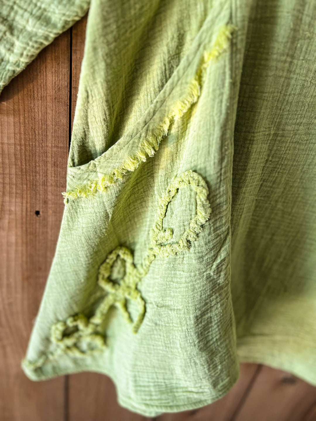 Just The Simple Things 1OO% Cotton Tunic - Green