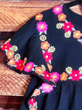 100% COTTON EMBROIDERED BLOUSE