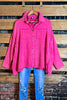 LIVE IN HARMONY 100% COTTON SHABBY SHIRT IN PINK