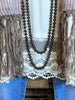 FLEUR D' CACTUS BOHO SHABBY VEST IN DUSTY MAUVE