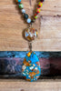 Bali Dream Sea Turquoise & Multi-Color Natural Stone Necklace