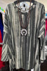 MY HEART IS YOURS OLIVE MULTI-TONES TUNIC