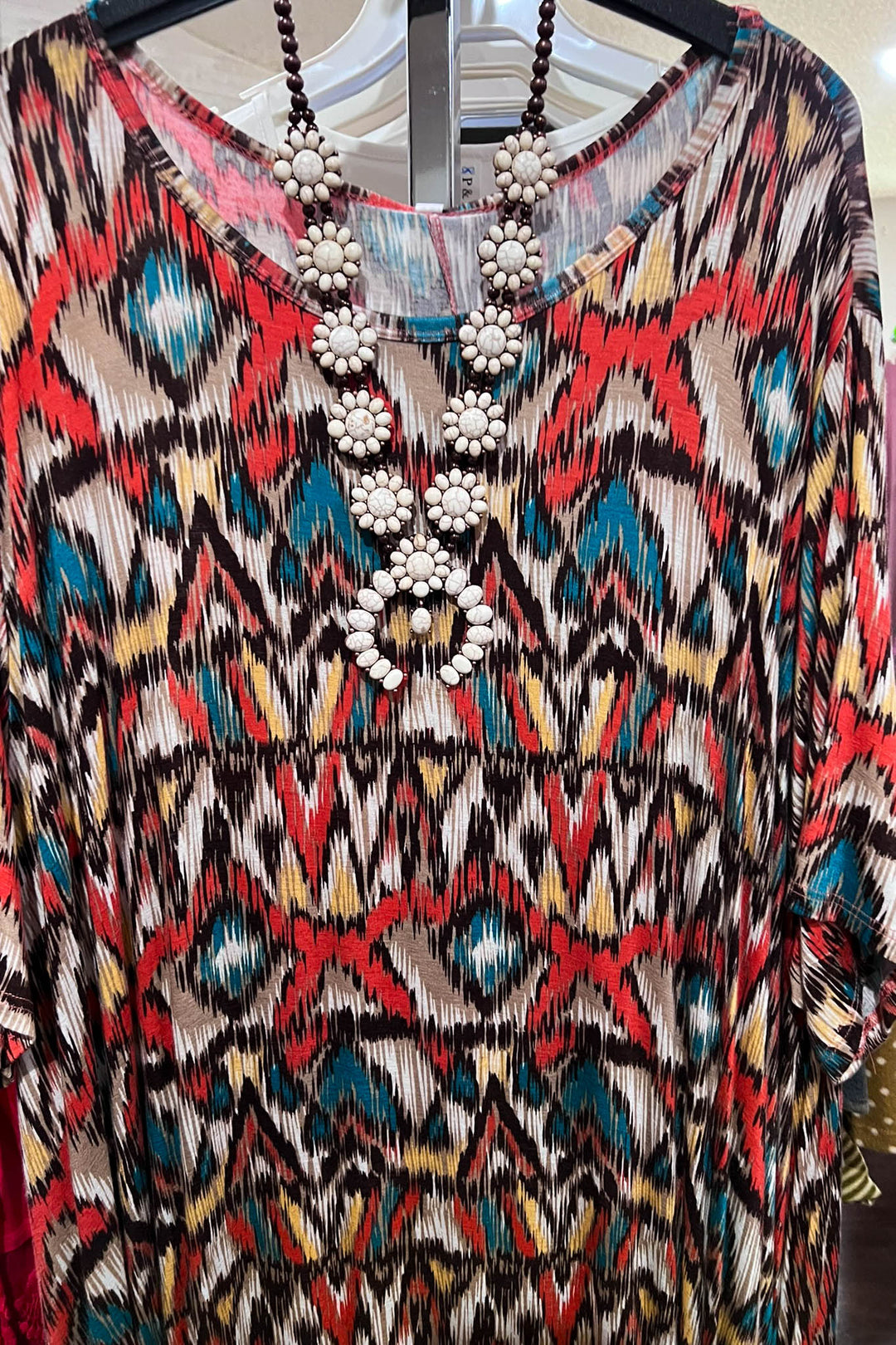 DEFINE COMFORT MULTI-COLOR MAXI DRESS ----------SALE