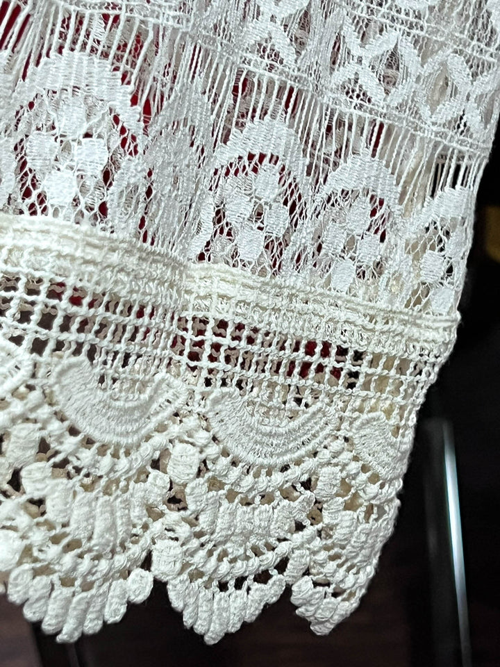 Lace Beige Dress Lined --------Sale