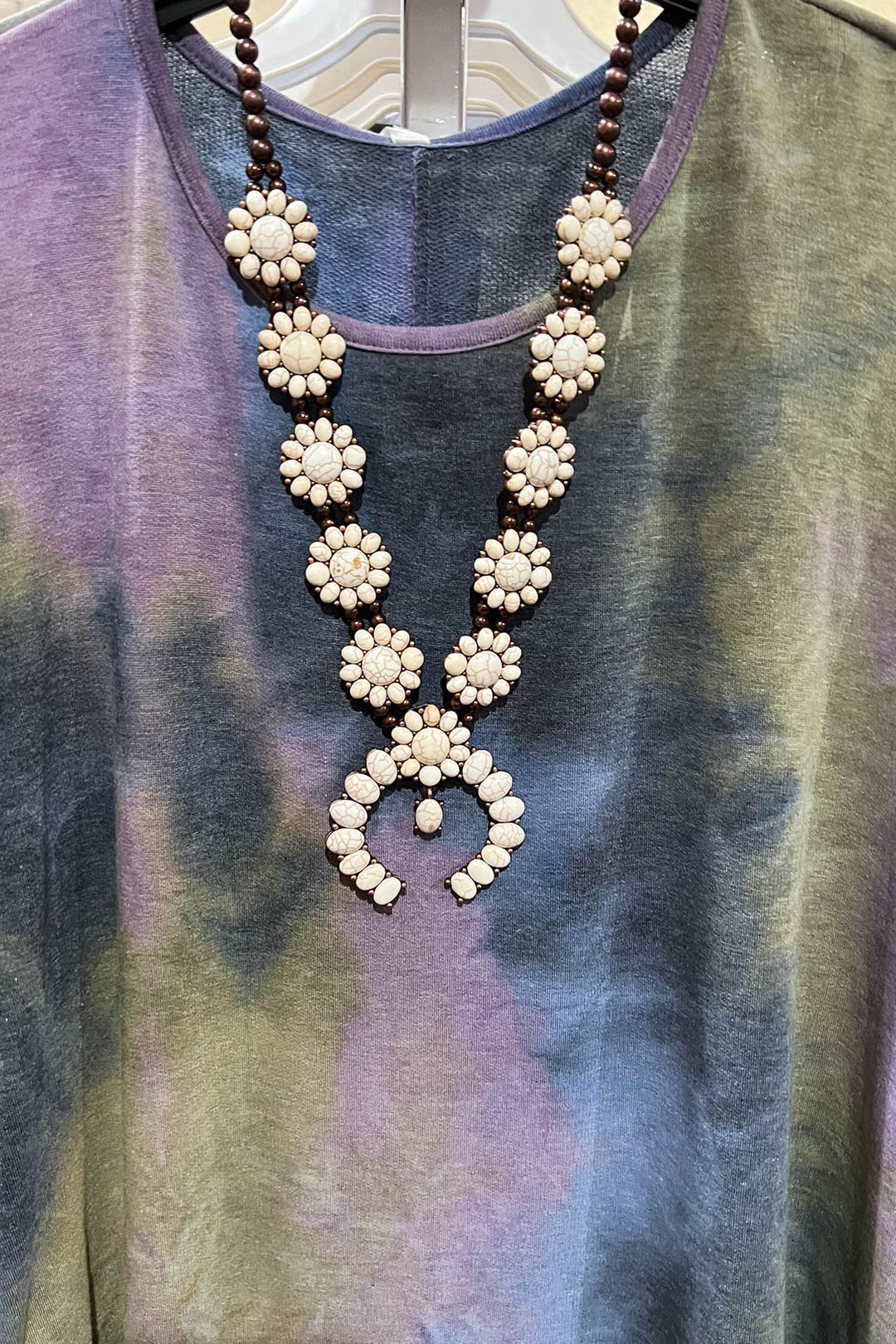 TIE DYE SWEATER TUNIC IN MULTI-COLOR -------SALE