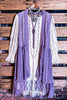 DARLING GRACEFUL WAYS LAVENDER TIMELESS LACE VEST