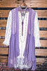DARLING GRACEFUL WAYS LAVENDER TIMELESS LACE VEST