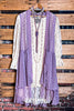 DARLING GRACEFUL WAYS LAVENDER TIMELESS LACE VEST