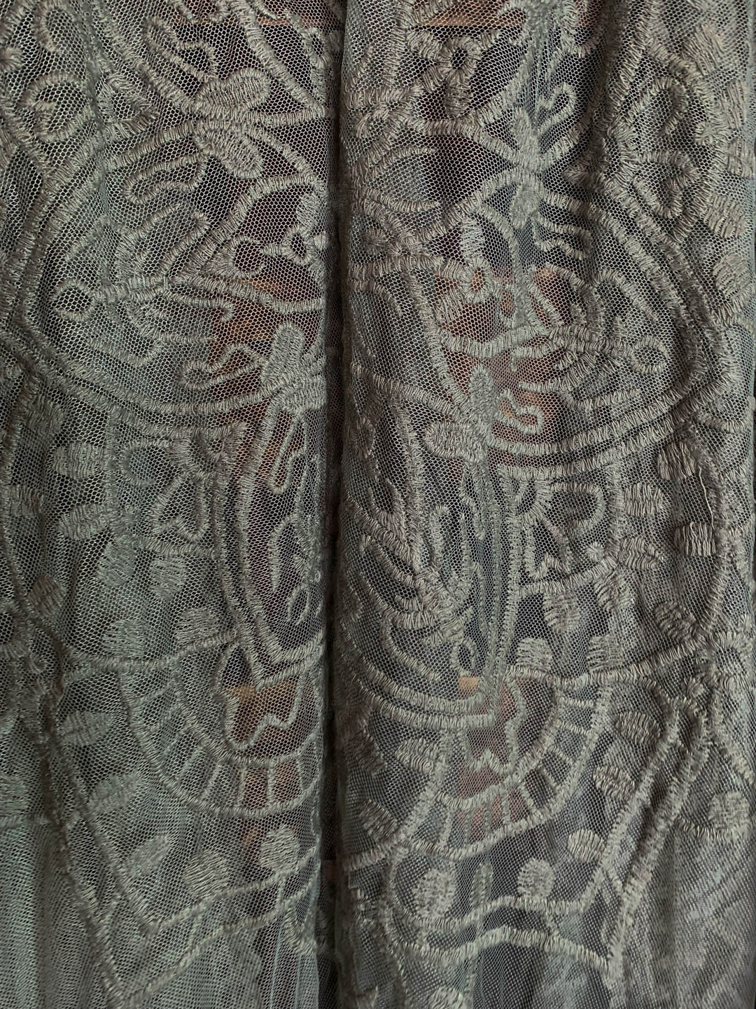 A Fabulous Heart Lace Sage Duster Kimono