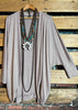 EVERY MOMENT LIGHTWEIGHT CARDIGAN IN LIGHT MOCHA