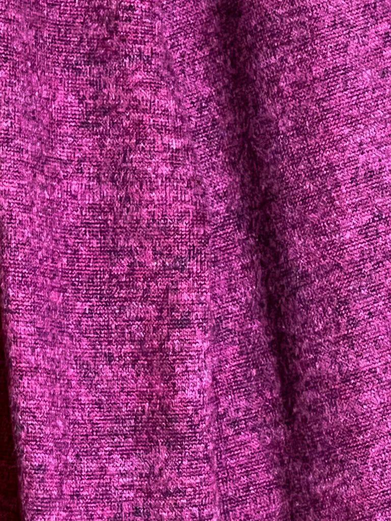 Keep Things Simple Pad Pockets Cardigan in Burgundy