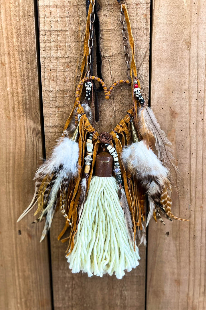 Heart Dream Catcher Artisan Handmade Necklace