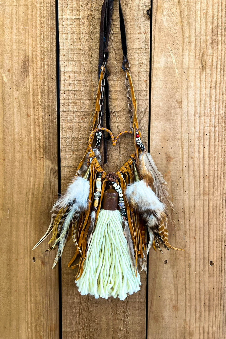 Heart Dream Catcher Artisan Handmade Necklace