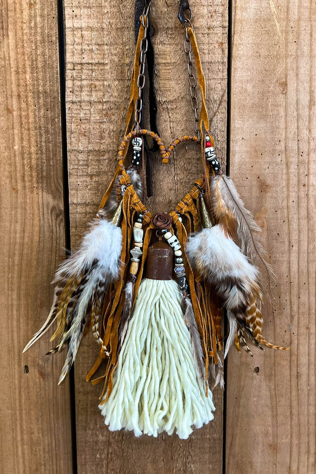 Heart Dream Catcher Artisan Handmade Necklace
