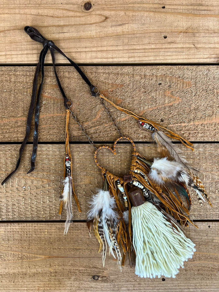 Heart Dream Catcher Artisan Handmade Necklace