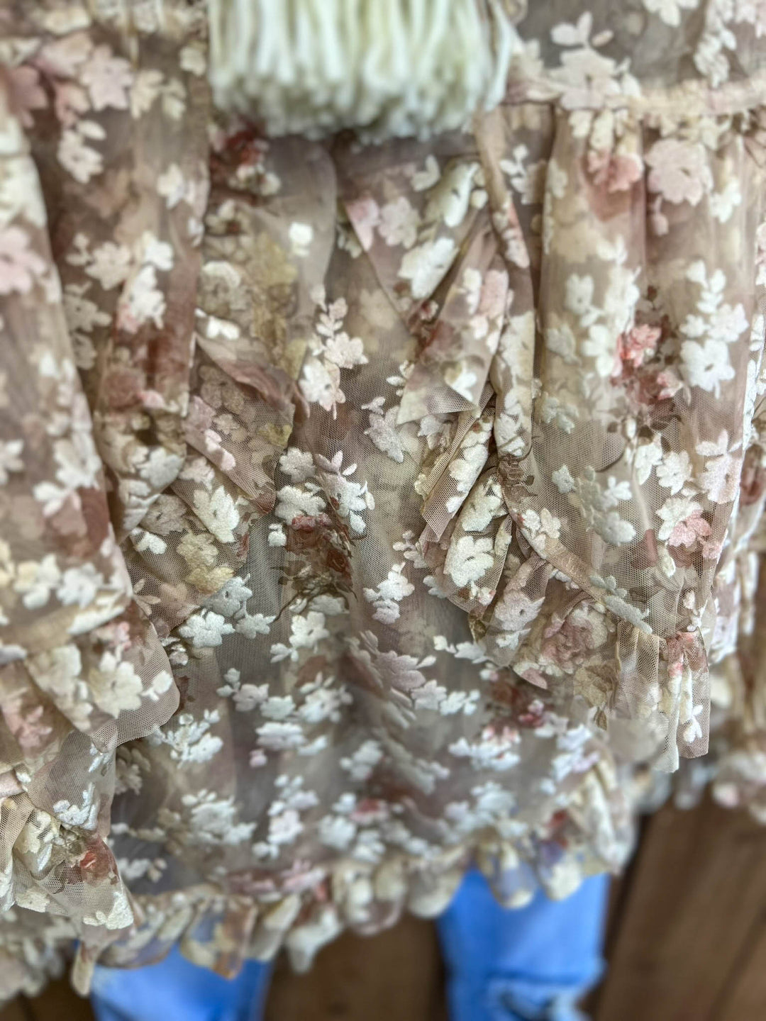 Perfection & Grace Lace Embellished Tunic